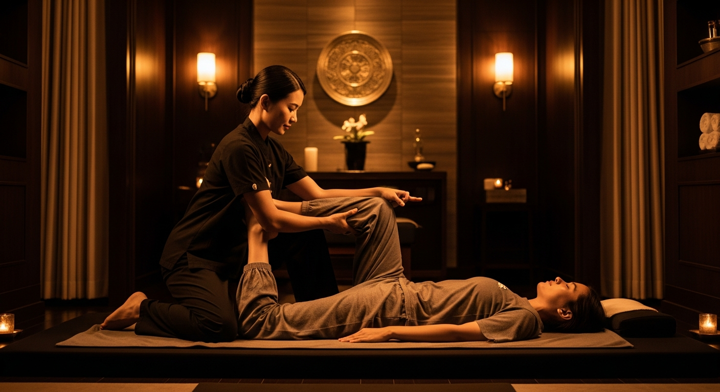Thai massage